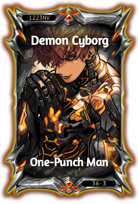 Genos from One-Punch Man, sketched