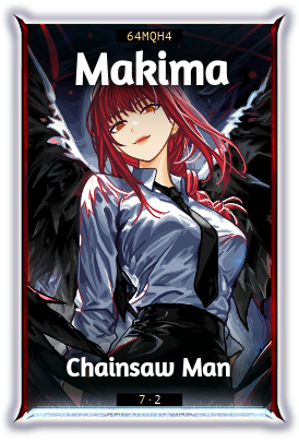 Makima from Chainsaw Man, sketched