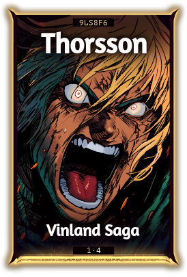 Thorfinn Thordarson from Vinland Saga, sketched