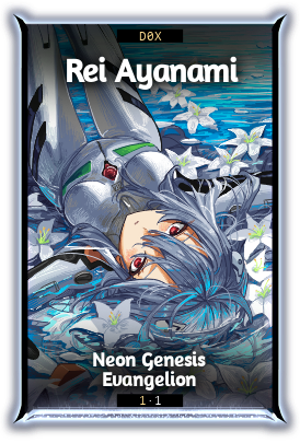 Rei Ayanami from Neon Genesis Evangelion, sketched