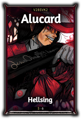 Alucard from Hellsing, sketched