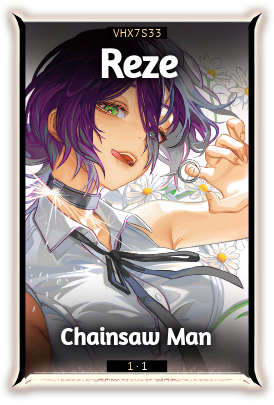 Reze from Chainsaw Man, sketched