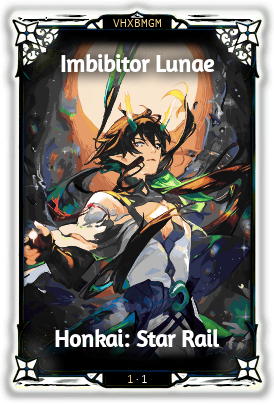 Imbibitor Lunae from Honkai: Star Rail, sketched