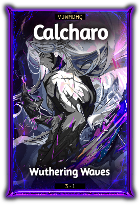 Calcharo from Wuthering Waves, sketched