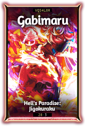 Gabimaru from Hell's Paradise: Jigokuraku, sketched